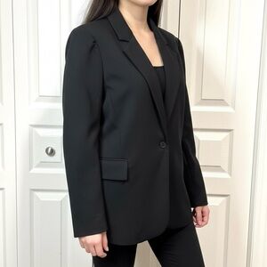 NWT MEXX Essentials Relax Fit Twill Knit Blazer